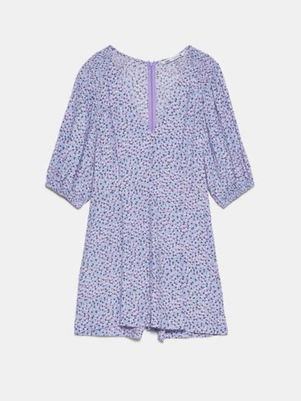 Lilac floral jumpsuit